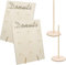 4 Stück Donut Wand Hochzeit,Donuts Ständer Holz,Donuts Stander,Candy Bar Donut Wand,Donut Board,Donut Tafel,Donut Halter,Donut Dekoration für Hochzeiten Geburtstage, Babyparty, Jubiläen, Konditoreie
