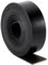 GORGECRAFT 2m*25mm*2mm Bandes de Cuir de Buffle Pleine Fleur Bracelet en Cuir Noir Véritable Cordon Plat en Vache Corde à Tresser pour Bracelets Fabrication Bijoux Poignées Ceintures