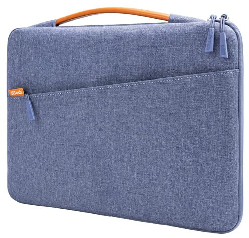JETech Custodia Laptop per 16 Pollici MacBook Pro (M4 / M3 / M2 / M1, 2019-2024), Impermeabile Custodia Borsa con Maniglia e Tasca, Compatibile con 16 Pollici Notebook (Viola)