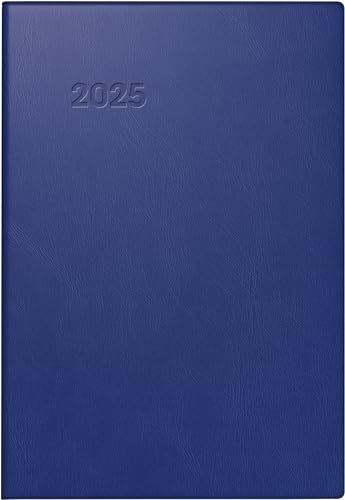 BRUNNEN Taschenkalender Mod. 723 2025 | A7, Kunststoff, dunkelblau