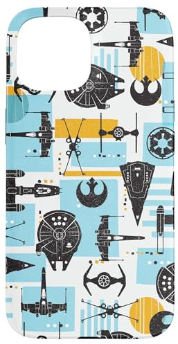iPhone 15 Star Wars Vehicles Millennium Falcon Color Block Case