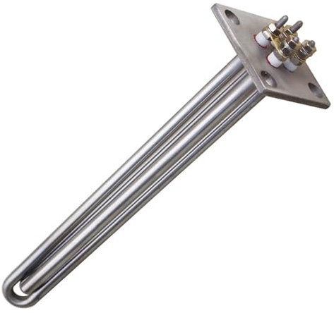 nmbhus Élément Chauffant À Bride Plate 36V 1200W, Chauffe-Eau Électrique Tubulaire, Résistance, Élément Chauffant À Immersion