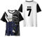 Jilijia Anime Blue Lock T Shirts Chigiri Hyoma Cosplay Costume Anime Game Seishiro Nagi Loose T Shirt Isagi Yoichi Halloween Outfit Casual Short Sleeve Loose Sports Tshirt