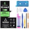 LL TRADER Battery for iPhone XS Max, 6000mAh High Capacity Lithium Polymer Battery with All Repair Tools