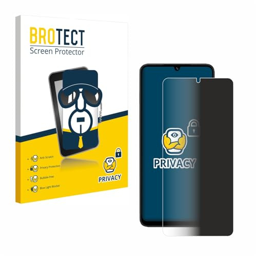 BROTECT Blickschutzfolie für Honor X5c Plus | Anti-Spy Displayschutz Made in Germany Smartphones und Handys Privacy Screen Protector Blaulichtfilter Klare Folie