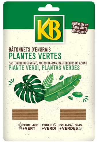 KB Bâtonnets d'engrais Plantes Vertes x40