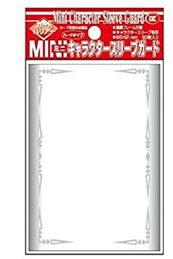 KMC Akashiya Barrier Mini Character Guard Card Sleeves (60 Piece), Clear, 65 x 91mm