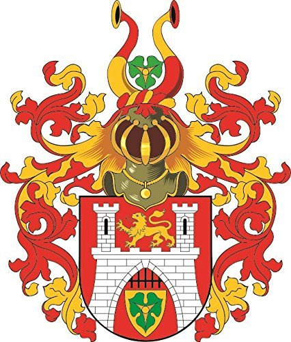 U24 Aufkleber Hannover großes Wappen Autoaufkleber Sticker Konturschnitt