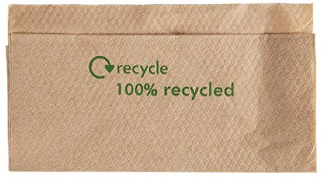 Novafold D08083 1-Ply Kraft Napkin, Pack of 6000