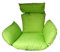 Rattani - Polster, Kissen, Auflage für Rattan Hängeschaukel Schaukelstuhl Rattanschaukel Gr. Sitzfläche 60 x 50 cm - Made in EU