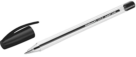 Pelikan Kugelschreiber Stick K86s super soft, Schwarz, ergonomischer Kuli mit supersofter Tinte, 50 Stück, 601450