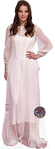 Yvonne Catterfeld (White Dress) Pappaufsteller mini