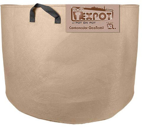 Macetas de Tela Texpot Urban Color Arena de 50 litros