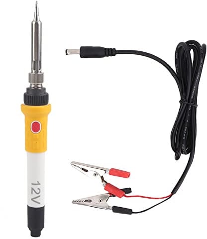 Saldatore, DC 12 V 60 W Portatile Auto Auto Coccodrillo Clip Powered Saldatore Elettrico