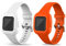 Ruentech 2er Pack Band Kompatibel mit Garmin Vivofit JR.3 Kids Armband Silicone Ersatzarmband Ersatzband Armbänder Bands Gurt Zubehör (orange+weiß)