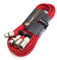 2 x Male XLR to 2 x Female XLR Balanced Microphone Twin Lead/Audio Patch Cable - 3 Colours (5m-red)