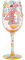 Enesco Lolita Happy 40th Birthday Wine Glass Drinking Glasses