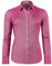 Vincenzo Boretti Bluse, modern-fit/leicht tailliert, Hemdkragen, Soft Oxford - bügelleicht rot 42