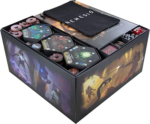 Feldherr Organizer + Schaumstoff-Set kompatibel mit Nemesis: Lockdown - Grundspielbox