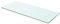 Glasregal Wandregal, Regal Schwebend Wandregal Glasregal Regalboden Glas Transparent 60 cm x 20 cm Wandablage Badregal Ablage Regale Glas Badezimmer Klarglas