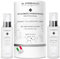 Regalo Donna Compleanno/Uomo Skincare Kit Bio | Crema Viso Antirughe Collagene, Retinolo, Vitamina C,E + Siero Viso Acido Ialuronico Bava di Lumaca Vitamina E, Oligopeptidi | Set Cofanetto Idratante