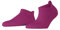 FALKE Cool Kick Sneaker W Sn morbidi traspiranti asciugatura rapida bassi tinta unita 1 paio, Calzini corti Donna, Rosa Gloss 8550, 37-38