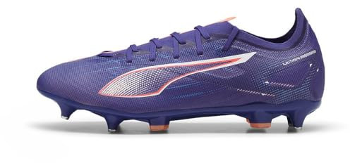 PUMA Ultra 5 Match Mxsg, Soccer Shoe Unisex - Adulto, Lapis Lazuli Puma White Sunset Glow, 39 EU
