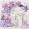 yosiio Ballon Guirlande Kit, 109 Pièces Kit Arche Ballon Anniversaire Violet, Kit Anniversaire Fille Ballons Anniversaire Violet Ballon Papillon pour Decoration Anniversaire, Baby Shower, Mariage