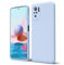 oakxco für Xiaomi Redmi Note 10 4G/ Note 10S Hülle Silikon Case, Dünn Gummi Gel Original Farbig Schutz Handyhülle, Weich Slim Matt Leicht TPU Stoßfest Kameraschutz Schutzhülle Schale, Hellblau
