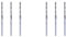 Dremel Multi Purpose Spiral Cutting Bit Multipack, 3 Bits with 3.2 mm Cutting Diameter for Wood, Plastic, Drywall, Soft Metal, Aerated Concrete, Ceramic and Brick (Pack of 2)
