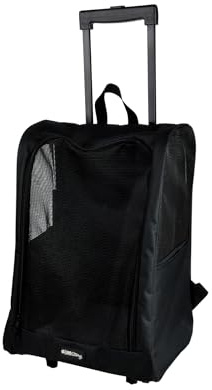 Love Story, Trolley-Tasche für Tiere, 40 x 30 x 52 cm, Schwarz