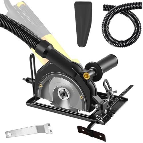 Supporto per smerigliatrice angolare, supporto universale, profondità di taglio 0 ~ 40 mm, angolo regolabile 0 – 45 °, 100 – 125 mm, supporto per smerigliatrice angolare