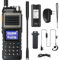 BAOFENG Talkie Walkie Double Bande UHF/VHF Radio Amateur Longue portée jusqu'à 9W 999 canaux CTCSS/DCS Radio FM VOX DTMF Talkie-walkie pour Adultes - UV25M