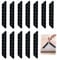 YTSMFL 12 Pcs Rug Gripper, Washable & Reusable Rugs Gripper Anti Slip Rug Grippers for Laminate Multi Purpose Washable Carpet Tape Grippers For All Kinds Of Rugs Carpet