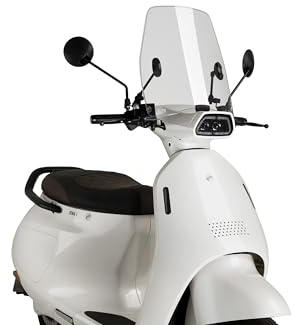 Puig 22090W Urban Rollerscheibe optimierte Aerodynamik, Transparent
