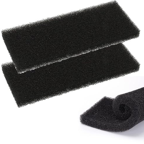 Cerioll Filterschwamm,2 Stück Filtermatte,Filterpad,Aquarium Filterschwamm,Aquarium Filterschwämm Filtermatte,Aquarium Filtermatte,Aquarium Filterschaum,Aquarium Filter Pads,Teich Filtermatte