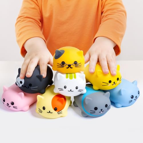 Ruko 1701 Musical Cat Piano Keyboard Toy Set with Cute Meow Sound (8Pcs)