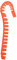 Toddmomy Hockeystab -schutzabdeckung Nackenschutz Hockey Eishockeyschläger Schutz Für Hockeyschläger Klingenschutz Hockeyzubehör Hockeyschlägerhülle Straßenhockeyschläger Sport Orange