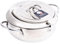 DECHOUS Frying Pot Oil Strainer Thermometer Small Induction Frying Pan Household Deep Fryer Basket for Gas Electric Stove