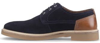 Hush Puppies Male Guy Lace Up, Navy, 10