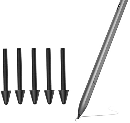 5 Pezzi Originale Punte di Ricambio per HONOR Choice Pen per Honor Pad 10/9/X9a Stift Stylus, Più Duraturo, Controllo Preciso, Amichevole Scherm, Nero