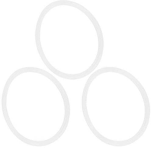 ASAKKURA 3 Stück Silikondichtungsringe für Flaschen 8cm O ring Lebensmittelecht Elastisch Dicht für Isolierte Thermosflaschen und Lebensmittelgläser