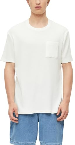 s.Oliver Waffelpiqué-T-Shirt mit Brusttasche