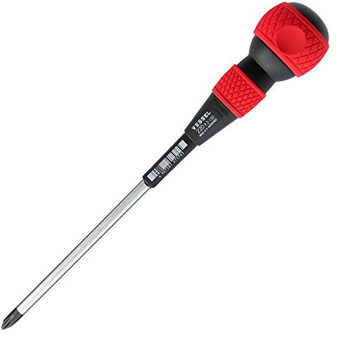 Vessel 220 Ball Grip +2x150 (Jis) 150mm Long +2 Screwdriver by Trusco