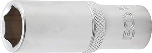 BGS 10535 | Douille pour clé, six pans, longue | 10 mm (3/8) | 15 mm