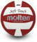 Molten Soft Touch Volleyball, rot/weiß
