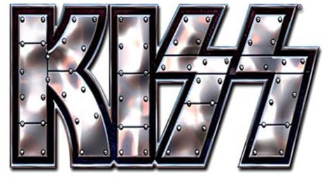 KISS Stud Band Logo Pin Badge One Size