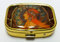 Fridolin 18248 Pillendöschen Art Nouveau - Zodiak, Metall, bunt, 5.1x3.6x1.8 cm