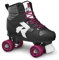 Roces Disco Palace Rollerskates/Rollschuhe Street, Glitter-Black, 37