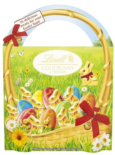 Lindt Easter Hunt Pack with 16 Chocolates, 160g